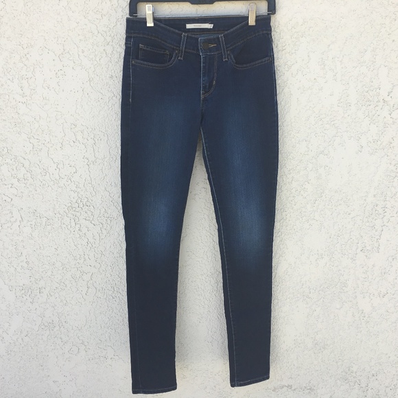 Levi's Women 711 Skinny Jeans Size 27Wx30L - Picture 1 of 2